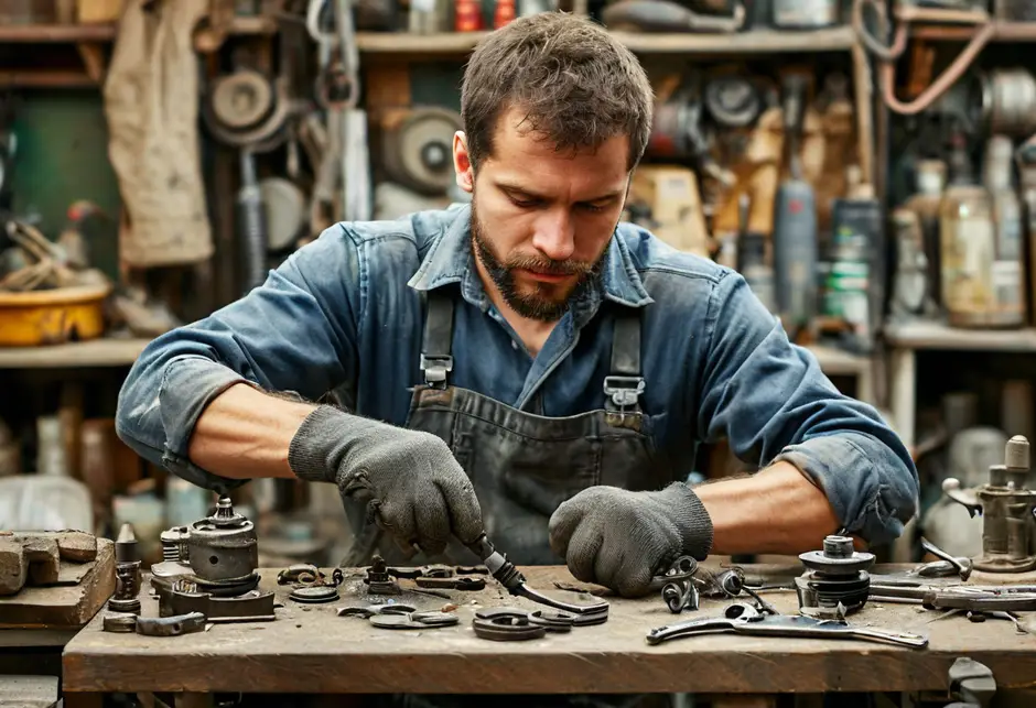 Замена наконечника рулевого левого Kia Rio