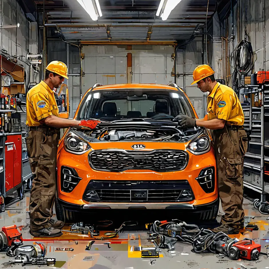 Заправка кондиционера Kia Sorento