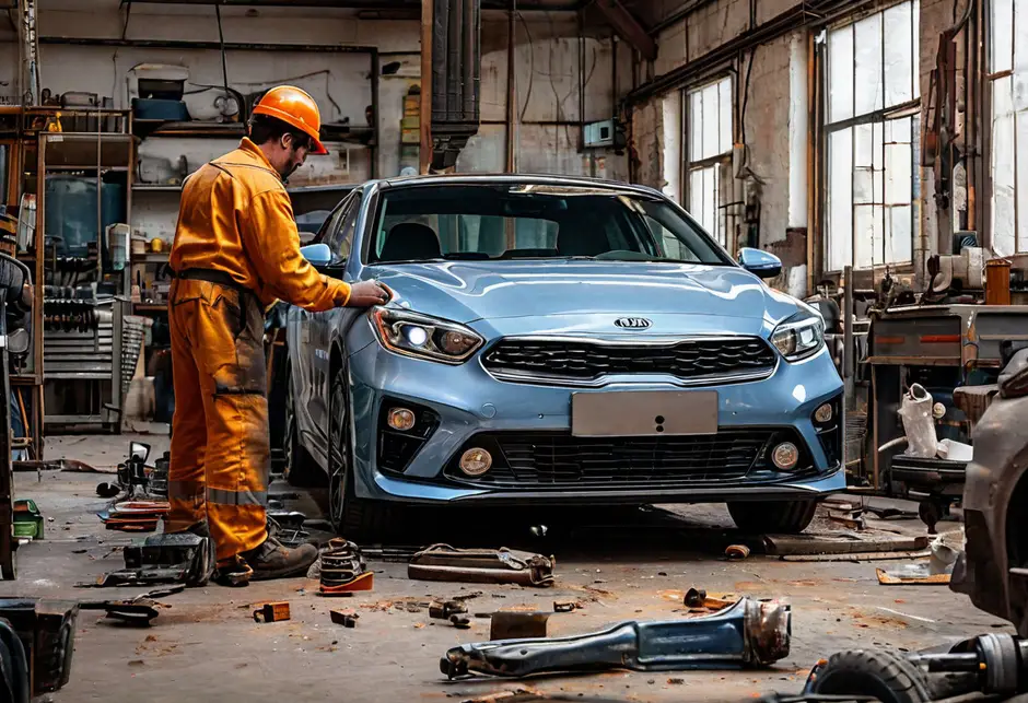 Замена стойки стабилизатора Kia Sportage