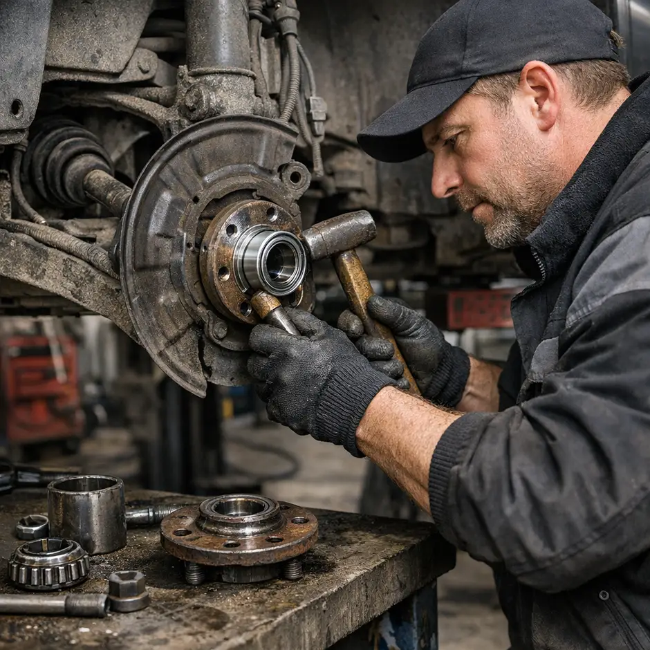 Замена ступичного подшипника Киа Соренто