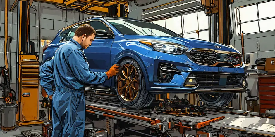 Развал-схождение Kia Rio