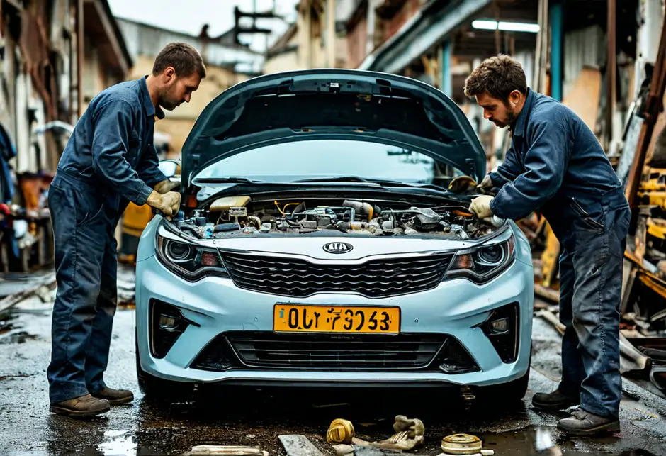 Замена шаровой опоры Kia Cerato